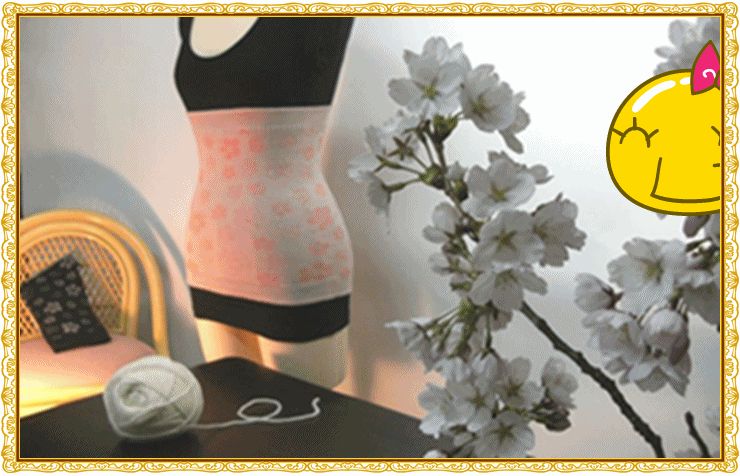 ハイビスカスの花柄